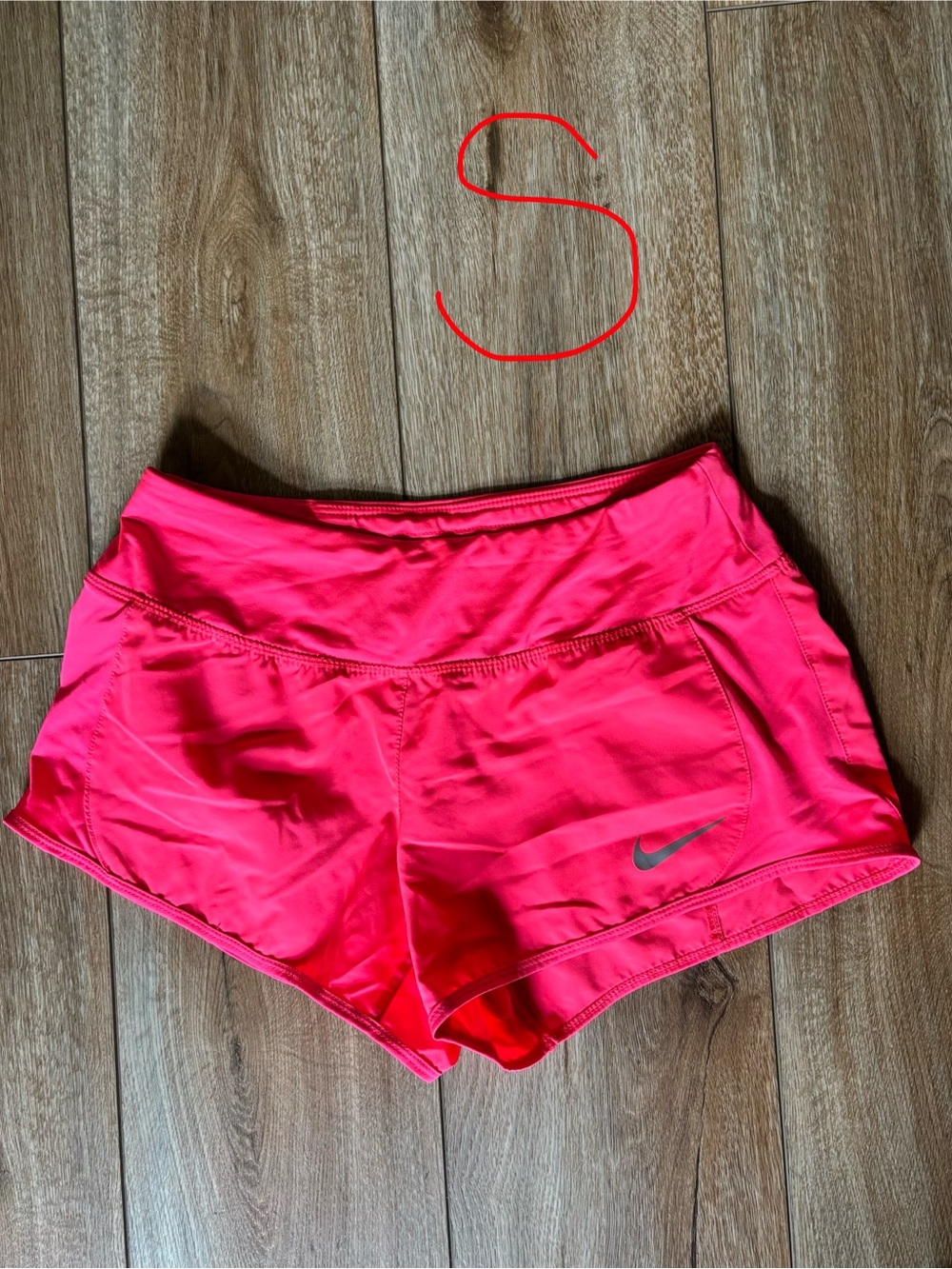 Nike Women's Neon Pink Athletic Shorts